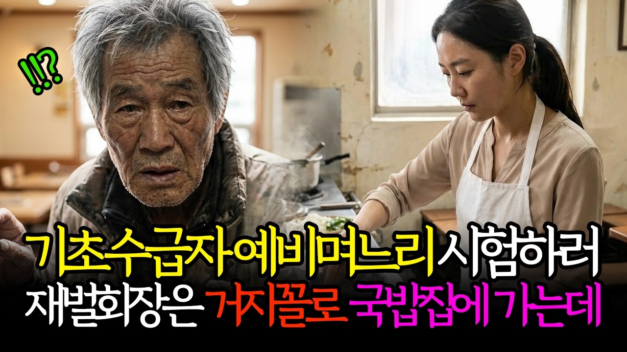 기초수급자 예비며느리 시험하려 재벌회장은 거지꼴로 국밥집에 가는데 | 시니어사연 | 오디오북 | 인생사연 | 실화사연 | 노후사연 | 사연