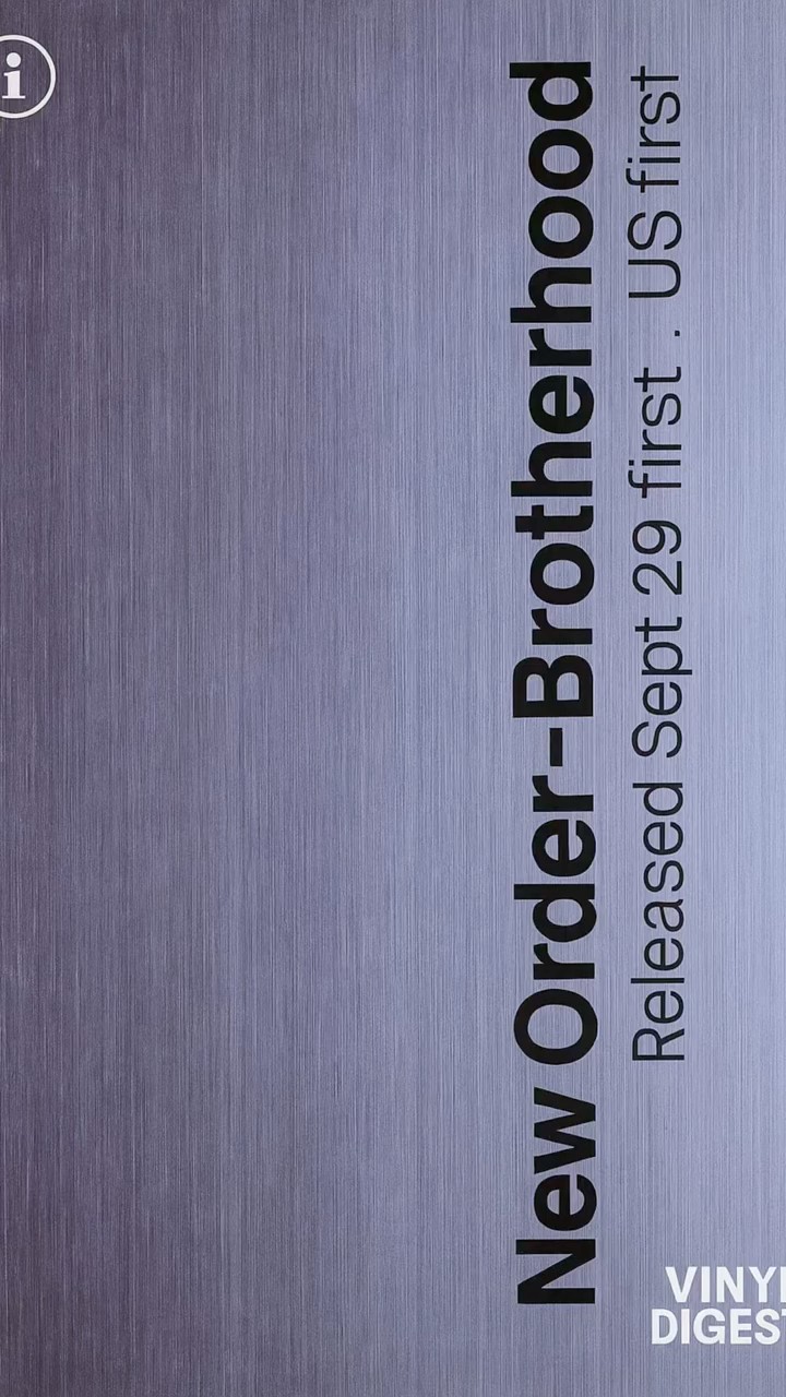 New Order - Brotherhood - YouTube
