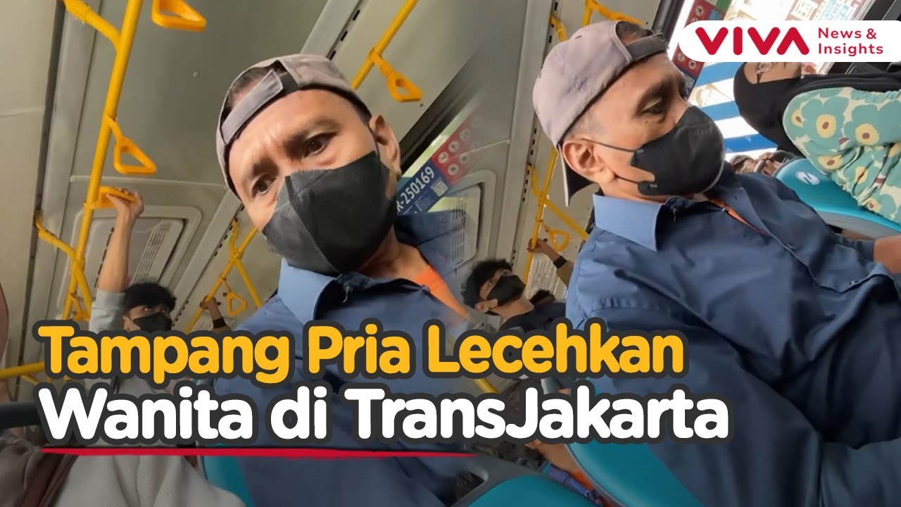 Viral! Tertidur di Bus TransJakarta, Wanita Dilecehkan Pria di Sampingnya