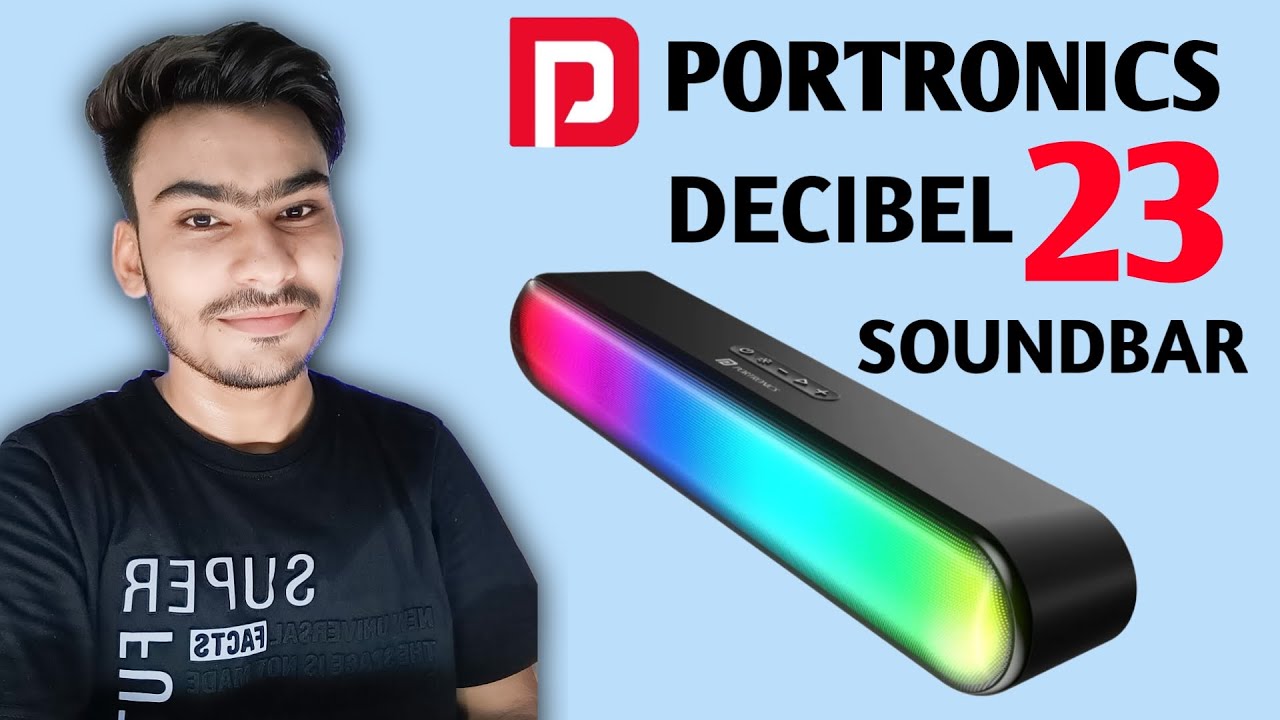 Portronics Decibel 23 Soundbar | Sound Test + Review ✅