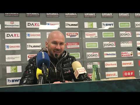 Nachfrage Ligaportal bei Christian Ilzer, Chefcoach Sturm Graz, nach 2:2 bei SV Ried