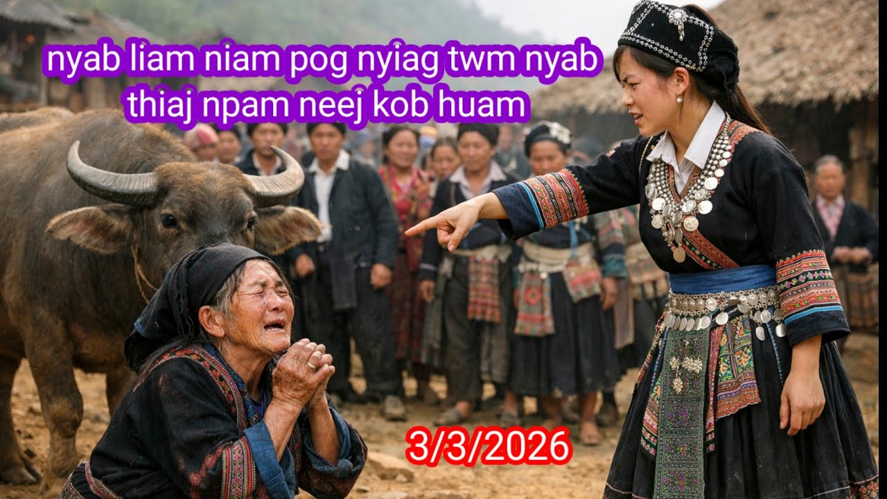 Nyab liam niam pog nyiag twm nyab thiaj npam neej kob huam.3/3/2026.