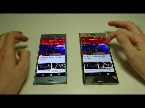 Sony Xperia XZ Premium vs Xperia XZs Speed Test, Speakers, Benchmark