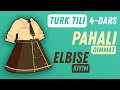 Turk tili 4-dars | Pahali elbise - Qimmat kiyim | Turk tilini turkcha dialoglar bln #birgaorganamiz