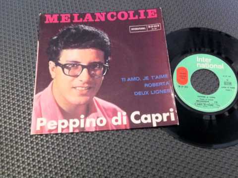 PEPPINO DI CAPRI  , Deux Lignes ( Solo Due Righe )