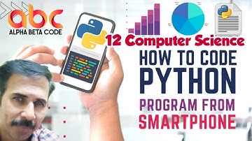 How to run Python in mobile phone #12computerscience #alphabetacode #thottarayaswamy