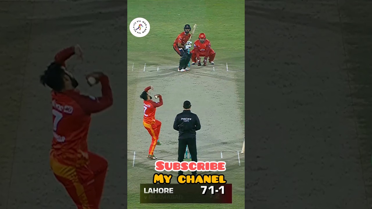 Fakhar Zaman Vs Shadab Khan|| Fakhar Huge Six|| PSL8||Match26|| 