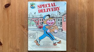 Ash reads Special Delivery by Valjean McLenighan illustrated by Richard Brown