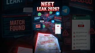 System Fail?😰NEET Paper Leak 2026 #viral #upsc #education #neet #alakhsir #shorts #youtubeshorts