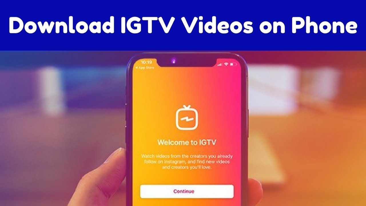 IGTV SCARICARE