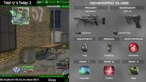 MW2: Random Class Nuke #52 || The Vetoed Class - Silenced Hardline Intervention on Underpass