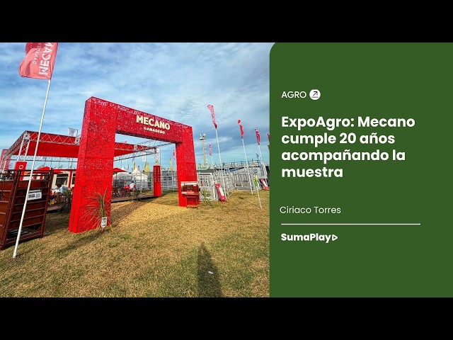 ExpoAgro: Mecano cumple 20 años acompañando la muestra