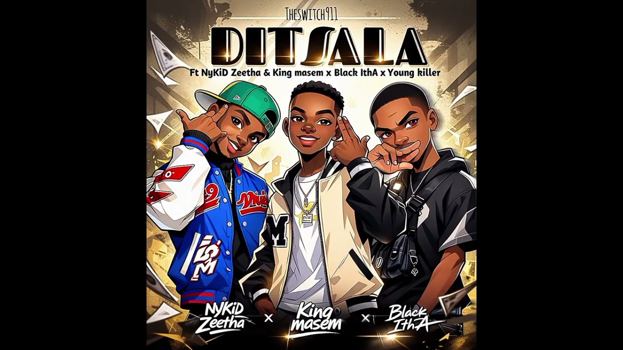 Theswitch911- DI TSALA ft NyKiD Zeetha, Blaq Itha, King Masem, Young Killer & Lyben ( Official Aud )