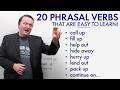20 common phrasal verbs that are easy to learn