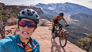 RACING MOAB'S MOST ICONIC TRAIL (Moab Rocks Day 1 - Porcupine)