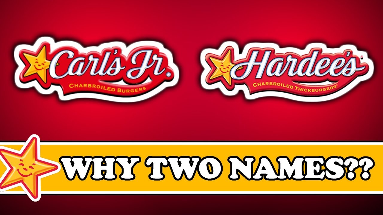 Carl's Jr  and Hardee's - Why Two Different Names