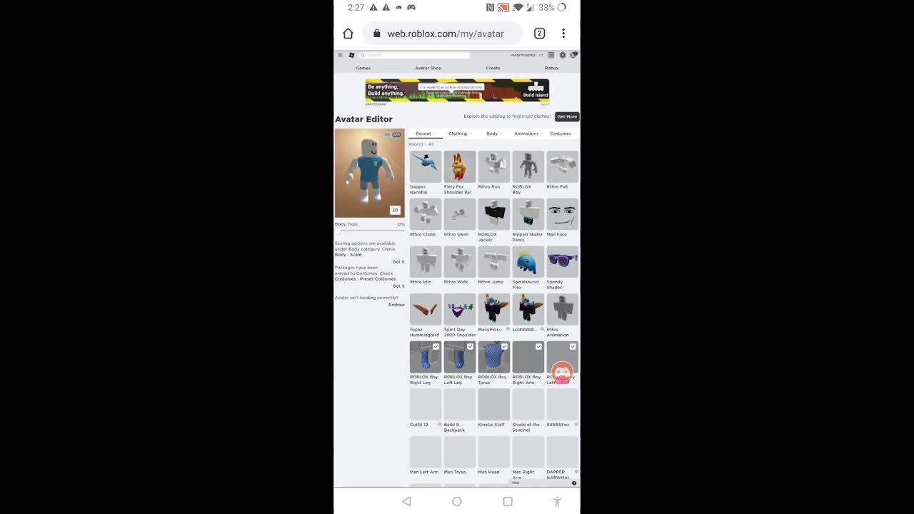 How to equip 2 shoulder accessories in roblox (I put the Roblox avatar