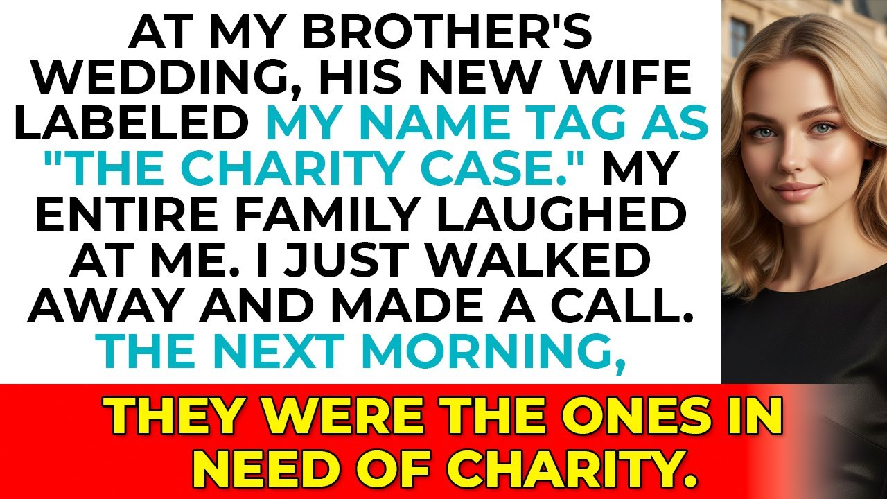 I Went To My Brother’s Wedding As Single, But My Nameplate Said “Charity Case,” So I Left And…