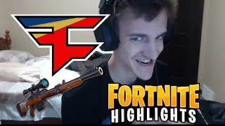 Faze Ninja | fortnite battle royale epic moments #1