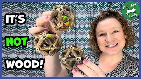 Silver Vine Cat Toy Ball