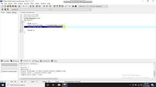Program explaining sizeof() and comments | Single ad multiline comments | C++ Chapter 3- last part