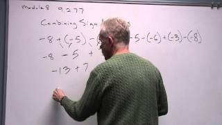 Combining Multiple Sign Numbers 9 2 77