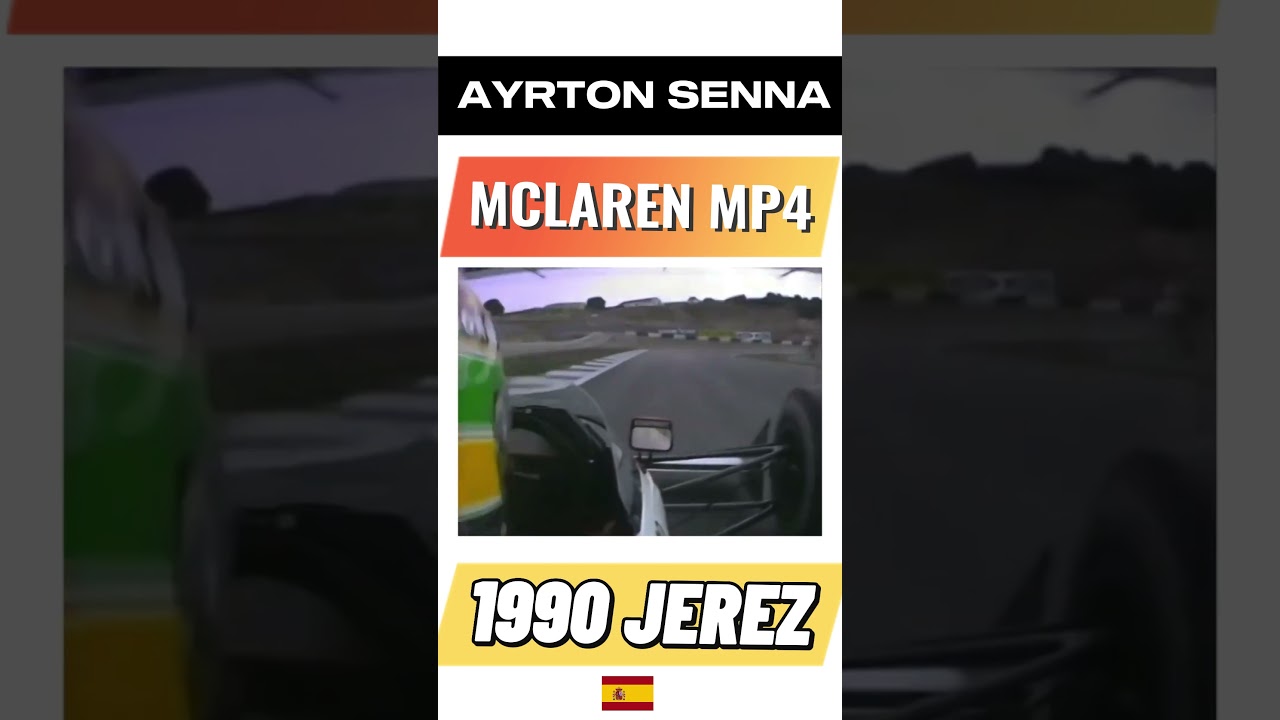 Ayrton Senna's Masterclass: F1 Race Jerez 1990 Pole Lap