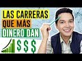 Las CARRERAS MEJOR PAGADAS ahora y en el FUTURO | Carreras universitarias que mas DINERO dan