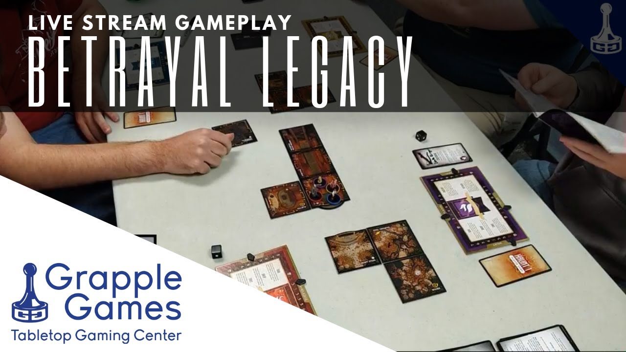 LIVE Betrayal Legacy Episode 1 At Grapple Games SPOILERS YouTube