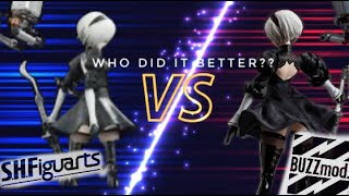 Nier Automata 2B! Who did it better?S.H.Figuarts or BUZZMOD? #2B #shfiguarts #buzzmod #nierautomata