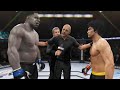 Bruce Lee vs. Dark Hulk (EA Sports UFC 2)