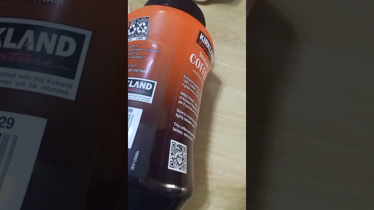kirkland instant coffee medium roast