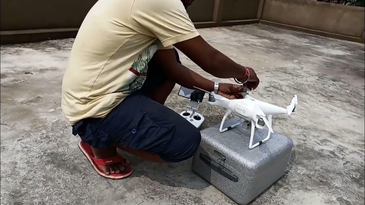 how to fly a DRONE DJI PHANTAM 4 DRONE(hindi) drone कयसे उड़ाते है सीखे