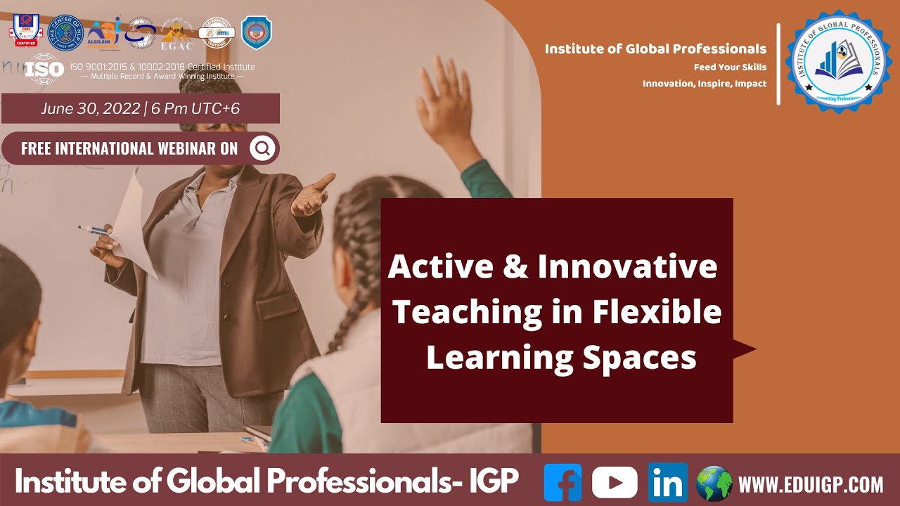 Active & Innovative Teaching in Flexible Learning Spaces - YouTube