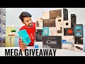 2021 Mega GiveAway | New Year Celebration | 20+ Gifts | True Techy Family Celebrating Mega New Year