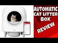 Automatic Cat Litter Box HHOLOVE Love with Radar Safety Protection - Review $399