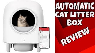 Automatic Cat Litter Box HHOLOVE Love with Radar Safety Protection - Review $399