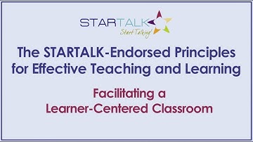 Facilitating a Learner-Centered Classroom (Arabic)