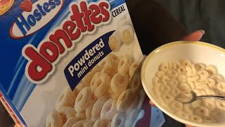 AVALIACAO Donettes mini donuts em po cereal hostess