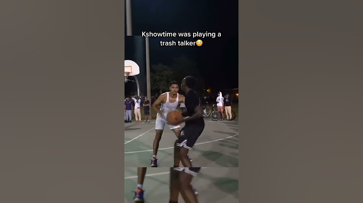 TRASH TALKER WAS MAD HE WAS LOSING SO HE DID THIS...
