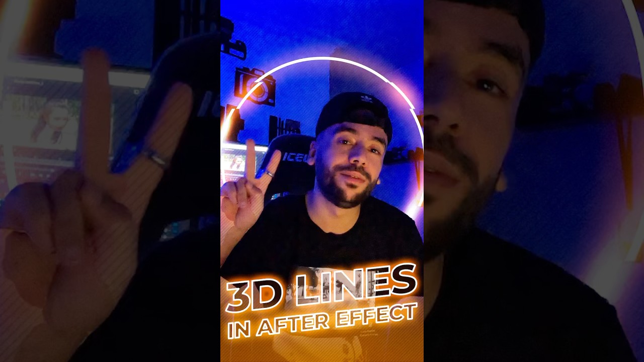 Easy 3D Lines Animation on 