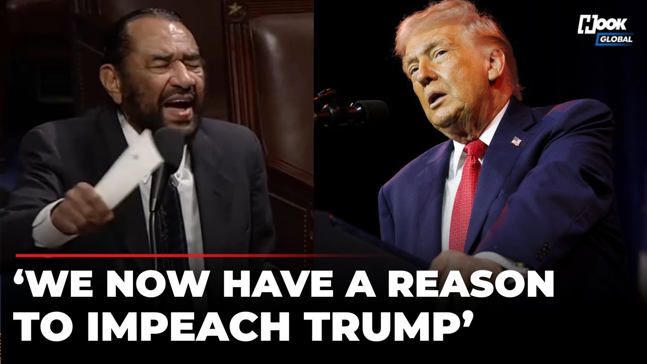 Эл Грин потряс Конгресс в своей первой речи 2026 года, заявив, что Трампа теперь можно подвергнут...