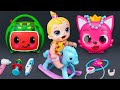 63 Minutes Satisfying with Unboxing Pinkfong Ambulance Toys, Doctor First Aid Toys ASMR |Playset Toy