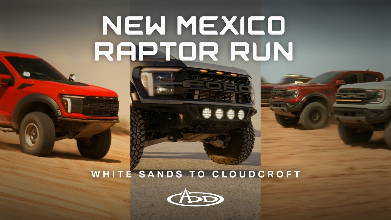 New Mexico Raptor Run X Addictive Desert Designs - YouTube