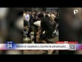 Chiclayo: se registra pelea en medio de festejos por aniversario