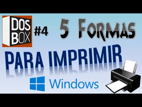 DOSBox (4/4): 5 Formas para Imprimir (SVN DAUM) (Windows)