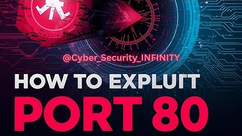 How To Exploit Port 80 Using Kali Linux! Using Metasploite With Cyber security with Infinity