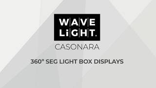 WaveLight Casonara Blimp Hanging Light Box Installation