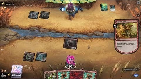 MTG Standard - Mono Red Aggro by GBThundaII VS Golgari Midrange by trevchiefs