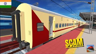 I SCAMMMED WITH ONE MORE TRAIN || INDIAN TRAIN CROSSING 3D || HINDI GAMEPLAY screenshot 1